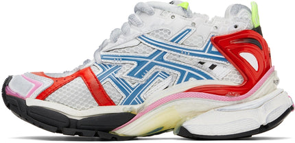 Men's Balenciaga Runner Two-Tone Sneaker In White