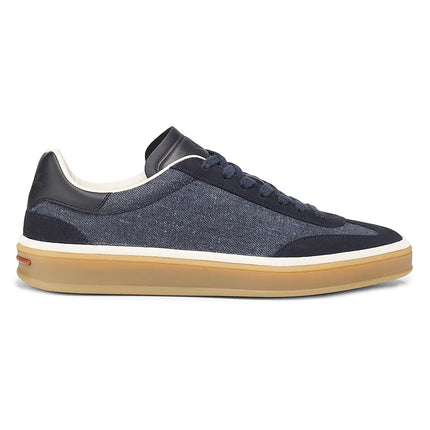 Men's Loro Piana Tennis Walk Warm Gray Sneakers