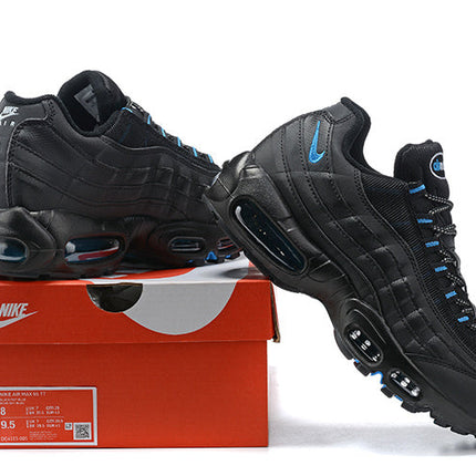 Men's Nike Air Max 95 Black Blue Shoes