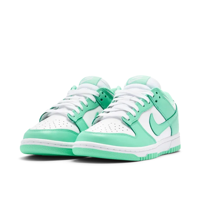 Men's Nike Dunk Low Green Glow  Shoes
