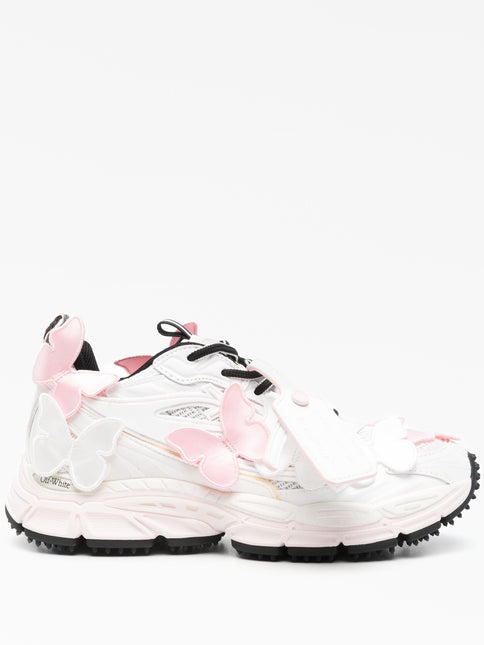 Men's Off-White Be Right Back Sneaker Met Mesh Details In White