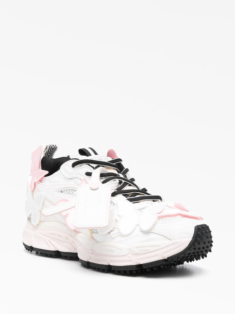 Men's Off-White Be Right Back Sneaker Met Mesh Details In White