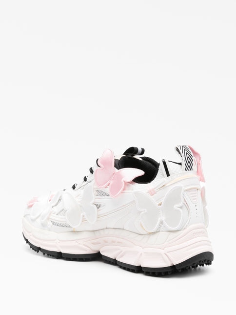 Men's Off-White Be Right Back Sneaker Met Mesh Details In White