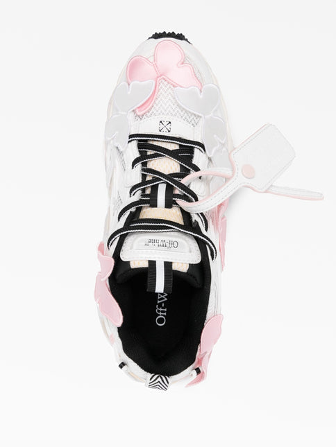Men's Off-White Be Right Back Sneaker Met Mesh Details In White