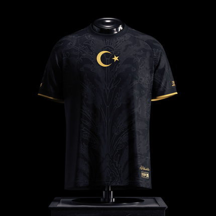 Turkiye Heritage Jersey (2026WC Edition) - Black