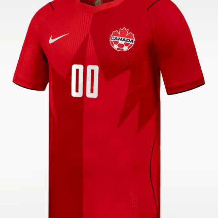 Custom Name Canada National Team 2026 Home Jersey - Red
