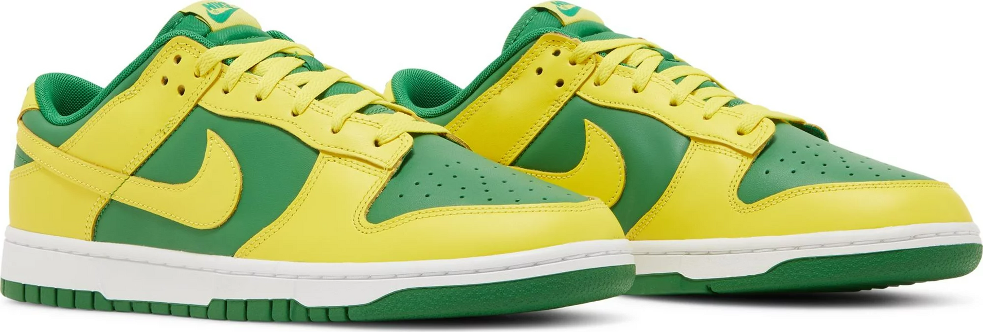 Men's  Nike Dunk Low Retro Reverse Brazil Shoes