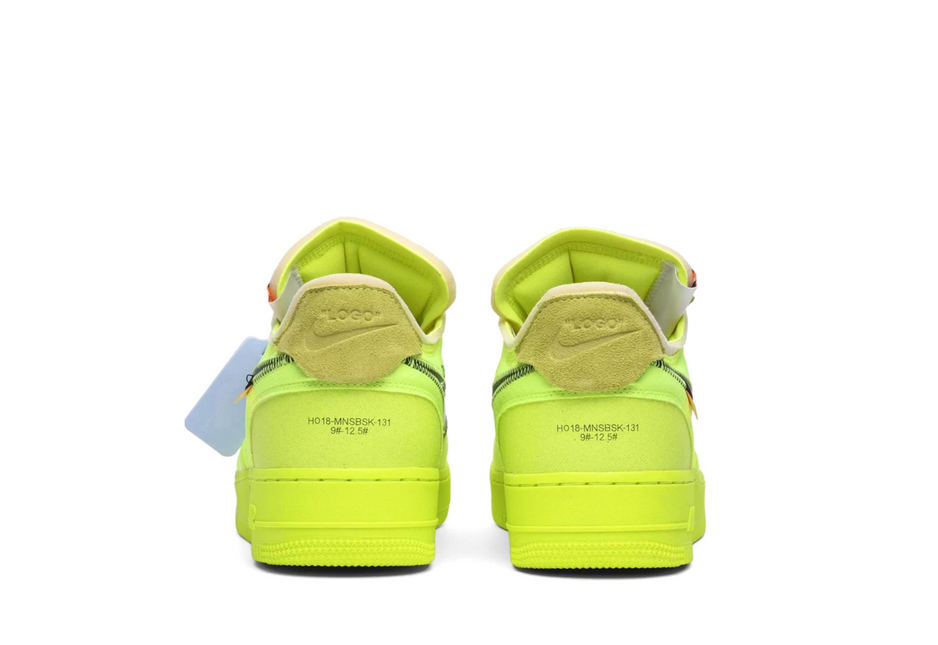 Men's Nike Air Force 1 Low Off-White Volt Shoes