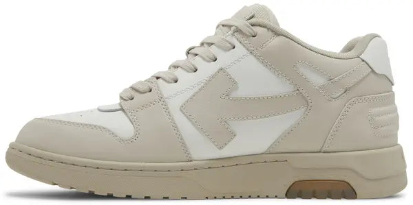 Men's Off-White Out Of Office Sneakers In Beige White