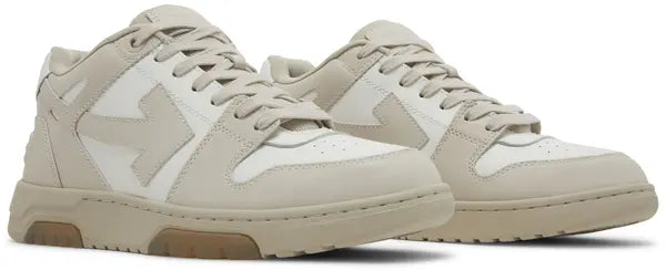 Men's Off-White Out Of Office Sneakers In Beige White