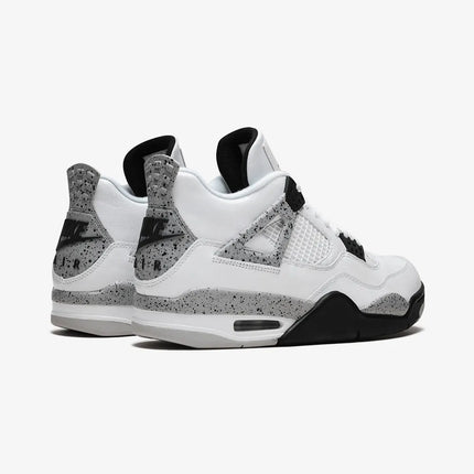 Men's Nike Air Jordan 4 White Cement Shoes