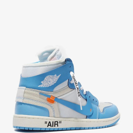 Men's Nike Air Jordan 1 x Off-White University Blue Shoes