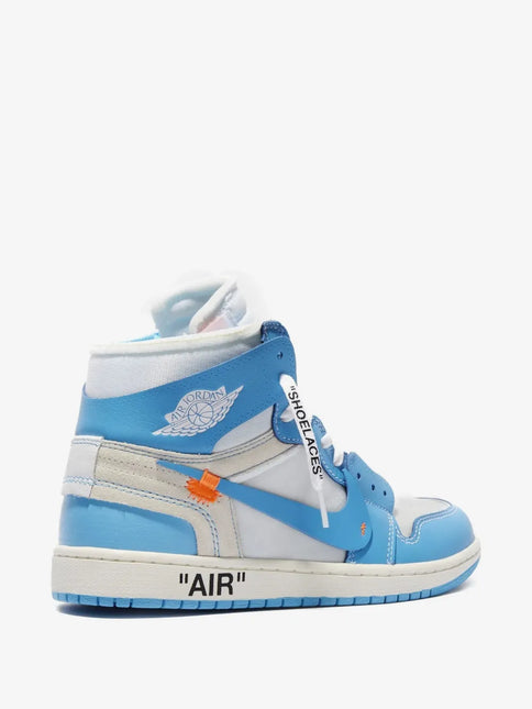 Men's Nike Air Jordan 1 x Off-White University Blue Shoes