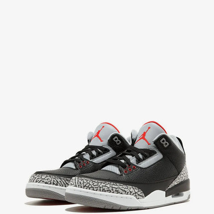 Men's Nike Air Jordan 3 Black Cement Shoes