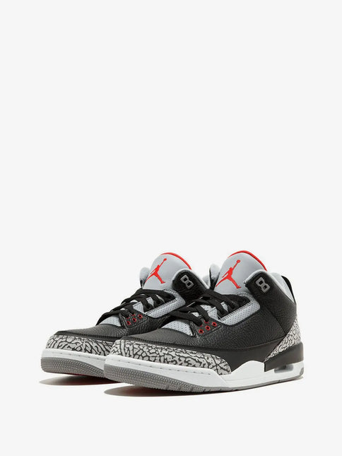 Men's Nike Air Jordan 3 Black Cement Shoes