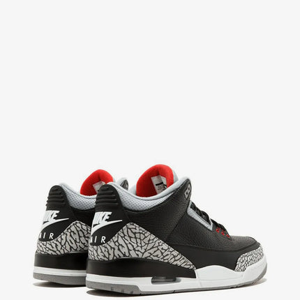 Men's Nike Air Jordan 3 Black Cement Shoes