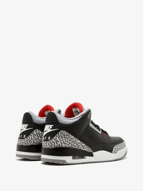 Men's Nike Air Jordan 3 Black Cement Shoes