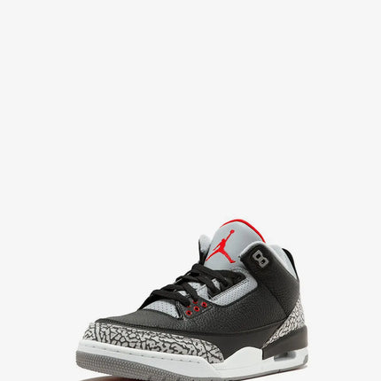 Men's Nike Air Jordan 3 Black Cement Shoes