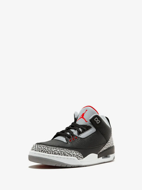 Men's Nike Air Jordan 3 Black Cement Shoes
