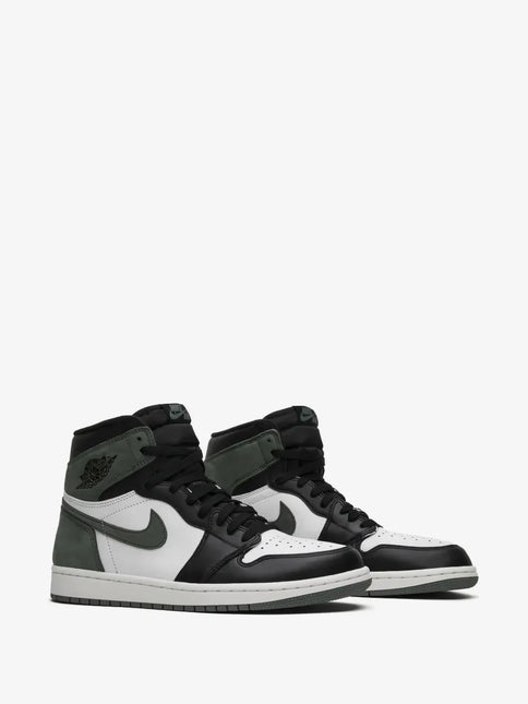 Men's Nike Air Jordan 1 High Clay Green Shoes