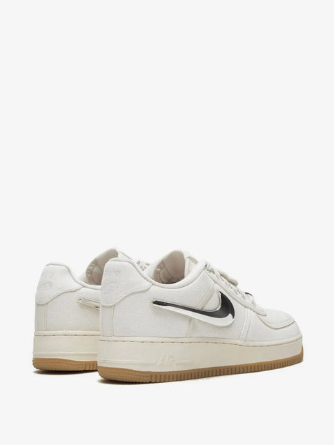 Men's Travis Scott x Nike Air Force 1 Low  White Shoes