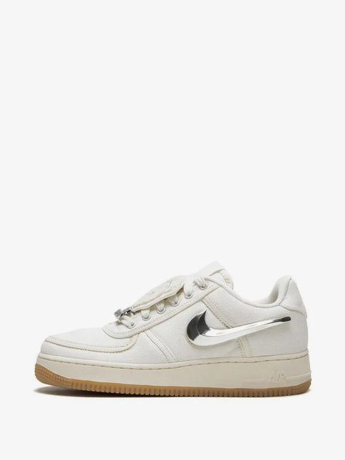 Men's Travis Scott x Nike Air Force 1 Low  White Shoes