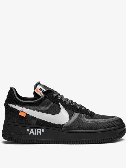 Men's Off-White x Nike Air Force 1 Low Black Shoes