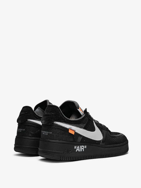 Men's Off-White x Nike Air Force 1 Low Black Shoes