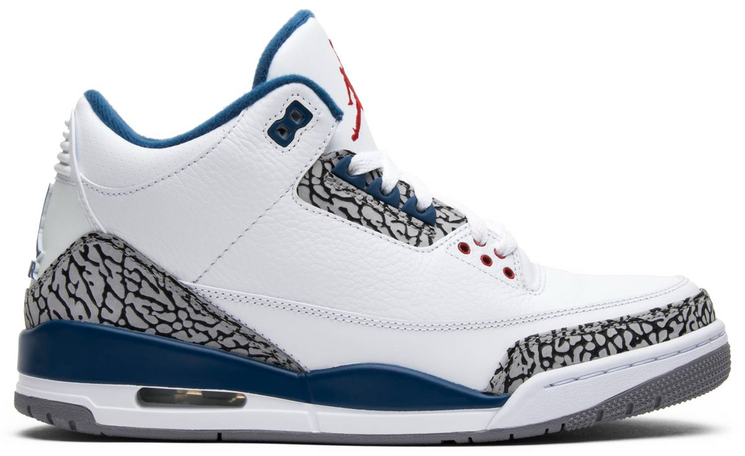 Men's Nike Air Jordan 3 True Blue Shoes