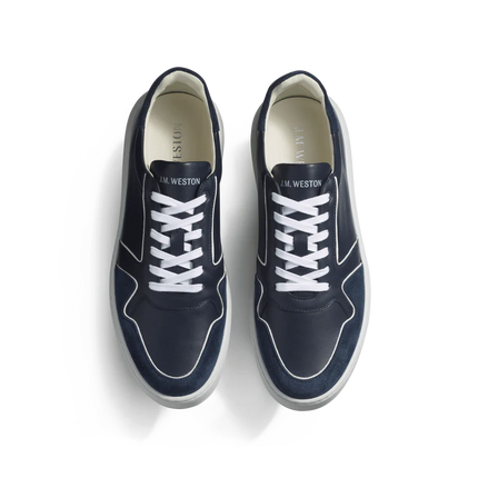 Men's Basket On Time Oxford Navy Sneakers