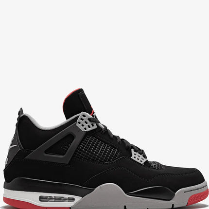 Men's Nike Air Jordan 4 Bred Shoes