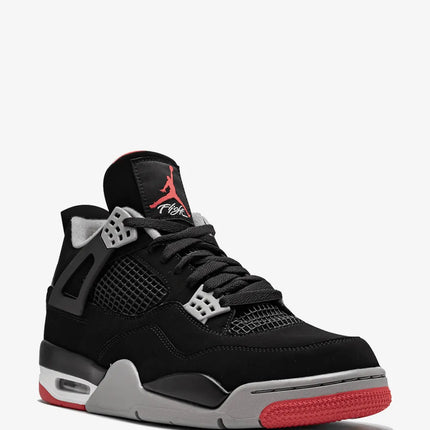 Men's Nike Air Jordan 4 Bred Shoes