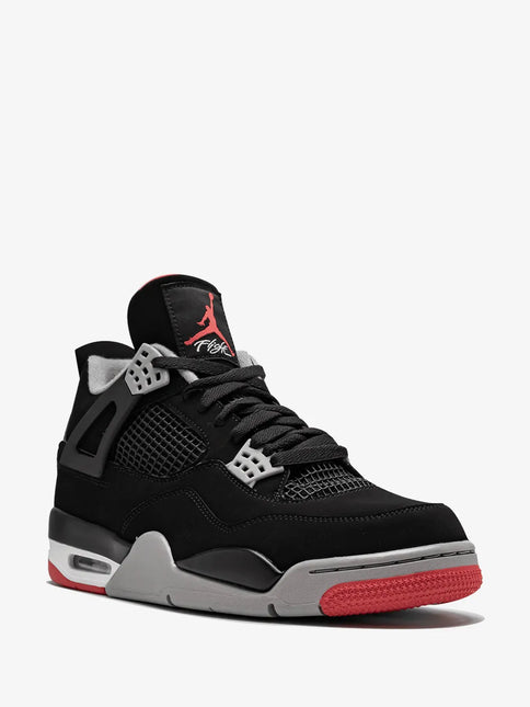 Men's Nike Air Jordan 4 Bred Shoes