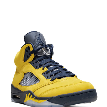 Men's Nike Air Jordan 5 Retro Michigan Shoes