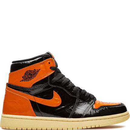 Men's Air Jordan 1 High 'Orange Black’ Shoes