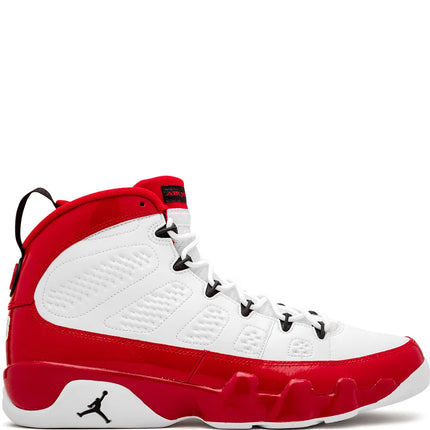 Men's Nike Air Jordan 9 Retro Black Red White Shoes