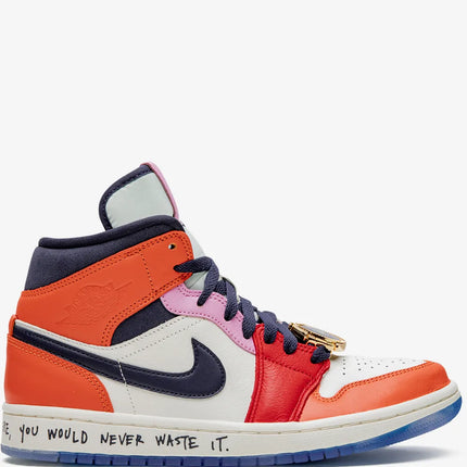 Men's Nike Air Jordan 1 Mid x Melody Ehsani 1 Fearless Shoes