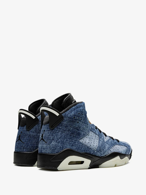Men's Nike Air Jordan 6 Washed Denim Shoes