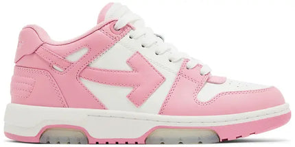 Men's Off-White Out Of Office Sneakers In White Light Pink