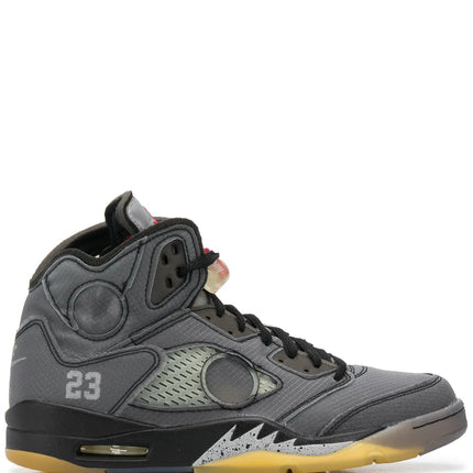 Men's Nike Air Jordan 5 Retro Off-White Muslin Shoes