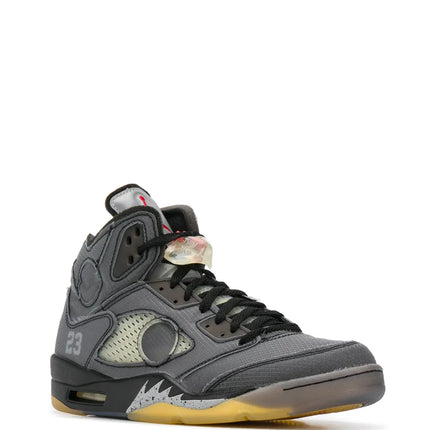 Men's Nike Air Jordan 5 Retro Off-White Muslin Shoes