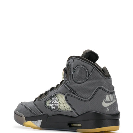 Men's Nike Air Jordan 5 Retro Off-White Muslin Shoes