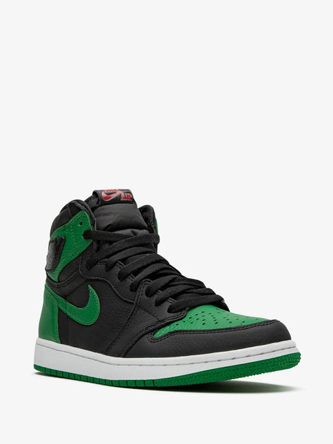 Men's Nike Air Jordan 1 High Pine Green Black 2.0 Shoes