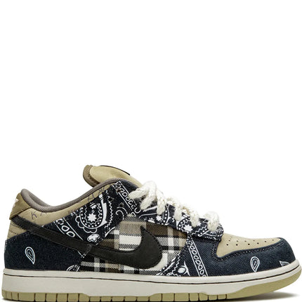 Men's Travis Scott x Nike Dunk Low Premium QS SB Cactus Jack Shoes