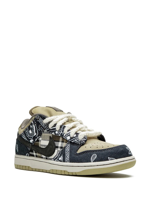 Men's Travis Scott x Nike Dunk Low Premium QS SB Cactus Jack Shoes