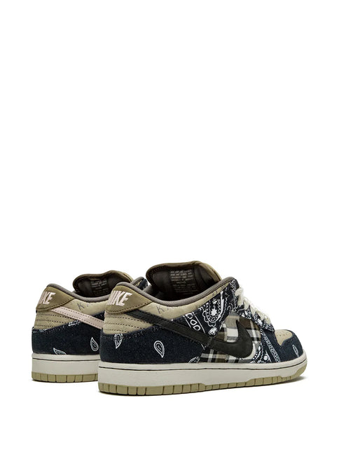 Men's Travis Scott x Nike Dunk Low Premium QS SB Cactus Jack Shoes