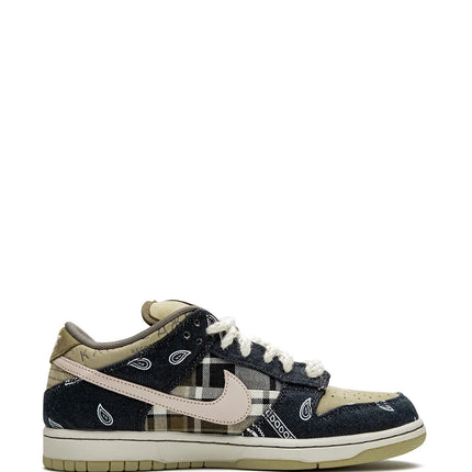 Men's Travis Scott x Nike Dunk Low Premium QS SB Cactus Jack Shoes