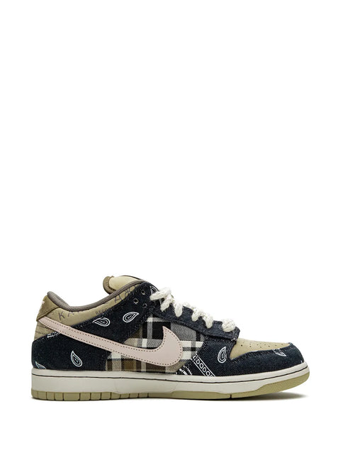 Men's Travis Scott x Nike Dunk Low Premium QS SB Cactus Jack Shoes