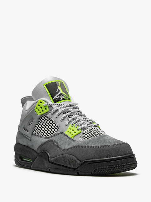 Men's Nike Air Jordan 4 Retro SE Neon Shoes