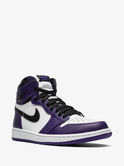 Men's Nike Air Jordan 1 High Court Purple Shoes